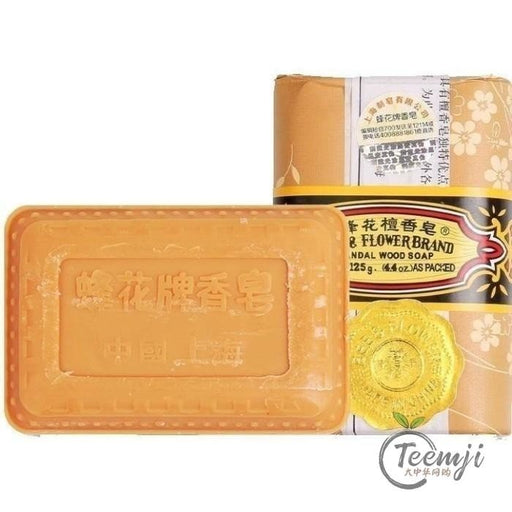 Bee Flower Brand Sandal Wood Soap 81G Healthy Products