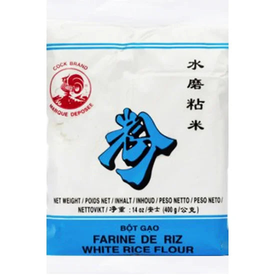 Cock Brand Rice Flour 鸡标牌水磨粘米粉 400g