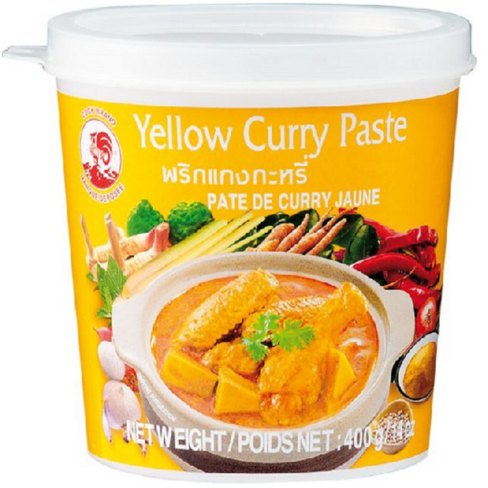 Cock Brand Yellow Curry Paste 鸡标牌黄咖喱酱 400g