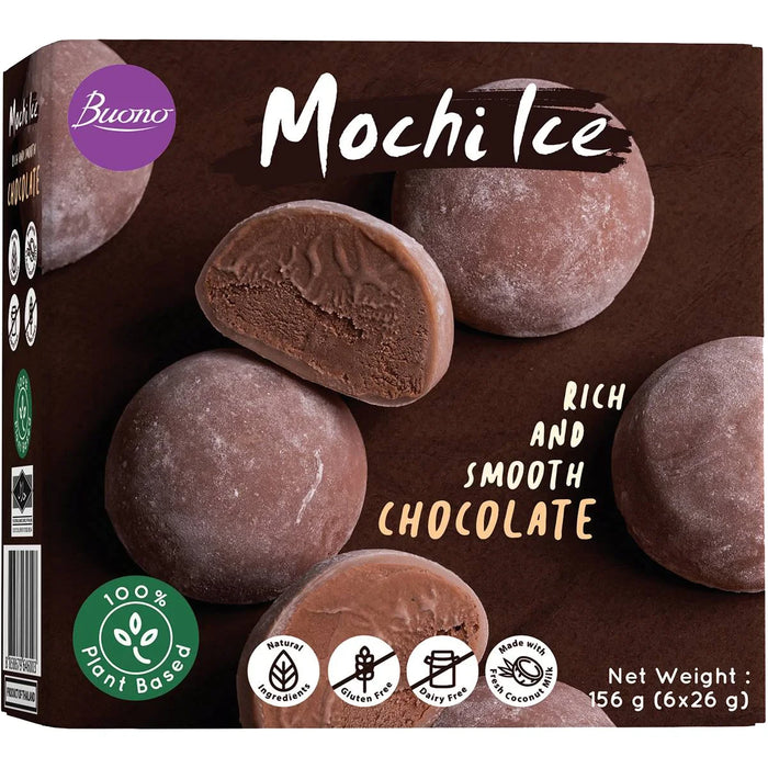 Buono Mochi Ice Cream Chocolate Flavours 巧克力味麻糬冰淇淋 156g