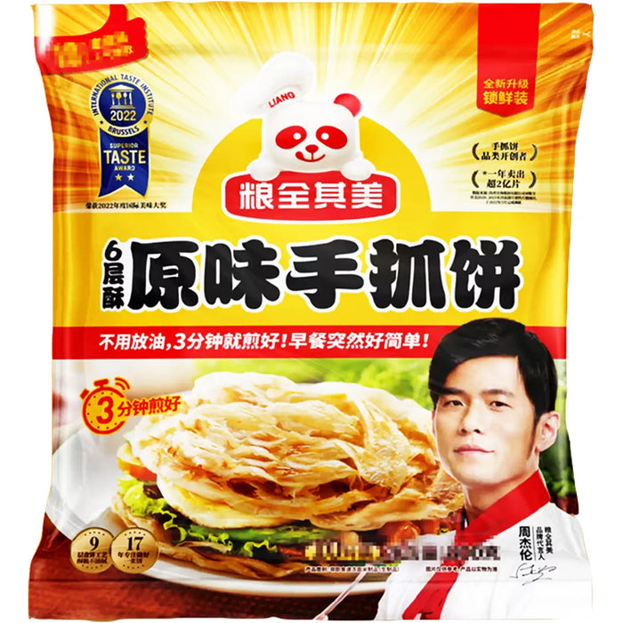 LQQM Pancakes Original Flavour 粮全其美6层酥原味手抓饼 400g