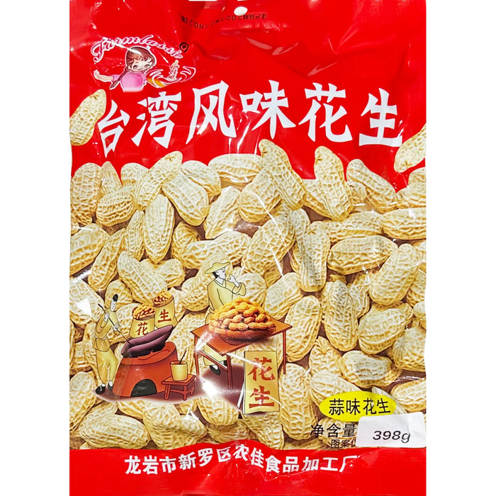 Farmlassie Garlic Flavour Peanuts 台湾风味蒜蓉花生 398g