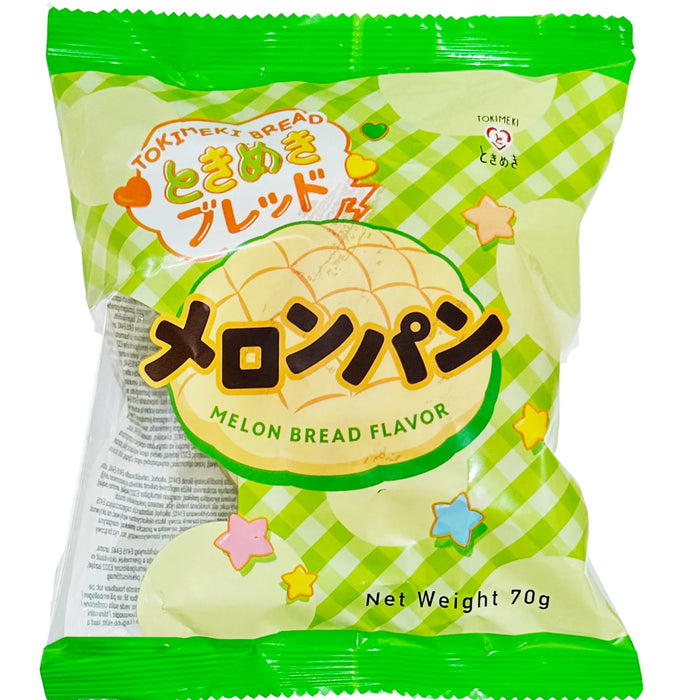 Tokimeki Bread Melon Flavour 日式面包哈密瓜口味 70g