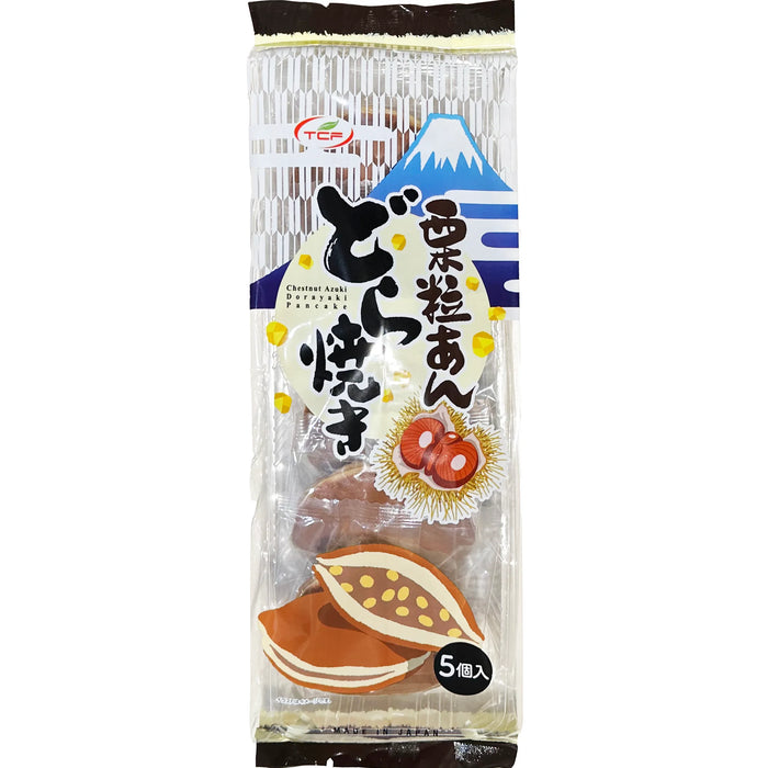TCF Dorayaki Japanese Pancake with Adzuki Bean and Chestnuts 日本铜锣烧红豆板栗味 300g