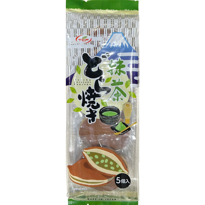 TCF Dorayaki Japanese Pancake with Adzuki Bean&Matcha 日本铜锣烧抹茶味 300g