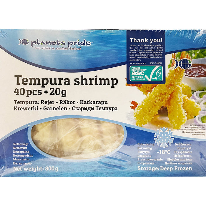 Planets Pride Tempura Shrimp 天妇罗虾 800g