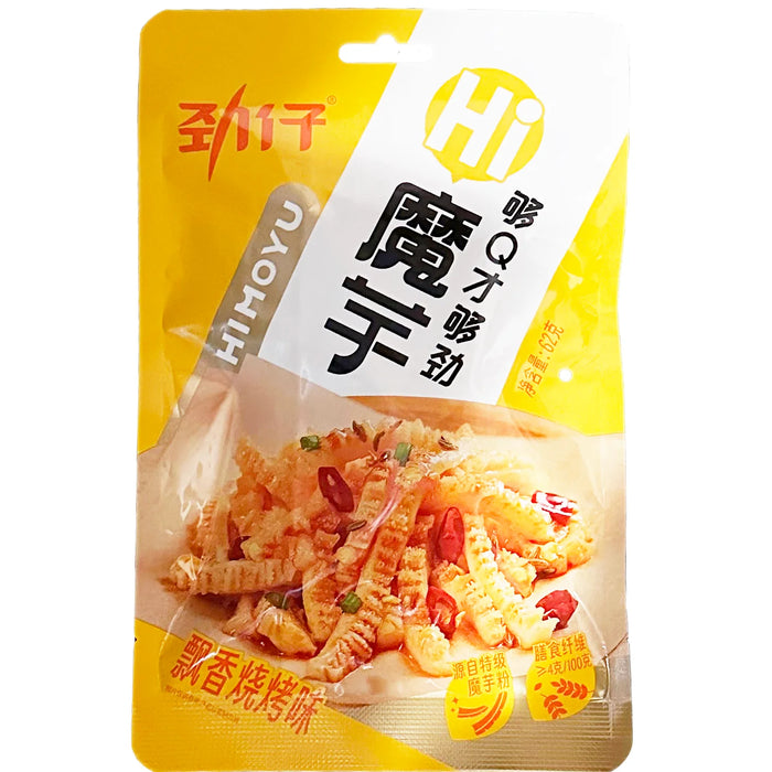 Jinzai Konjac Snack BBQ Flavour 劲仔魔芋飘香烧烤味 62g
