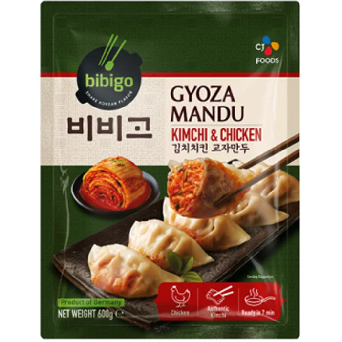 CJ Bibigo Gyoza Mandu Kimchi Chicken Flavour 必品阁泡菜鸡肉饺子 600g