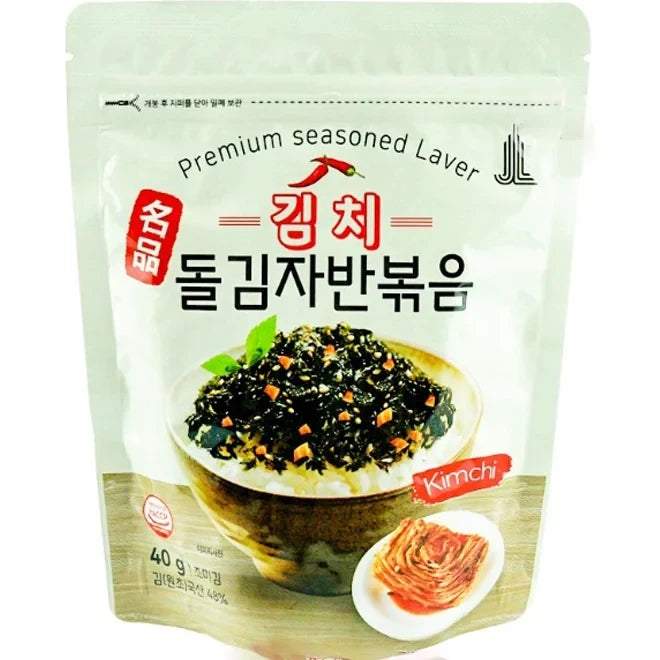Dongwon Premium Seasoned Laver with Kimchi Flavour 名品海苔酥辣白菜味 40g