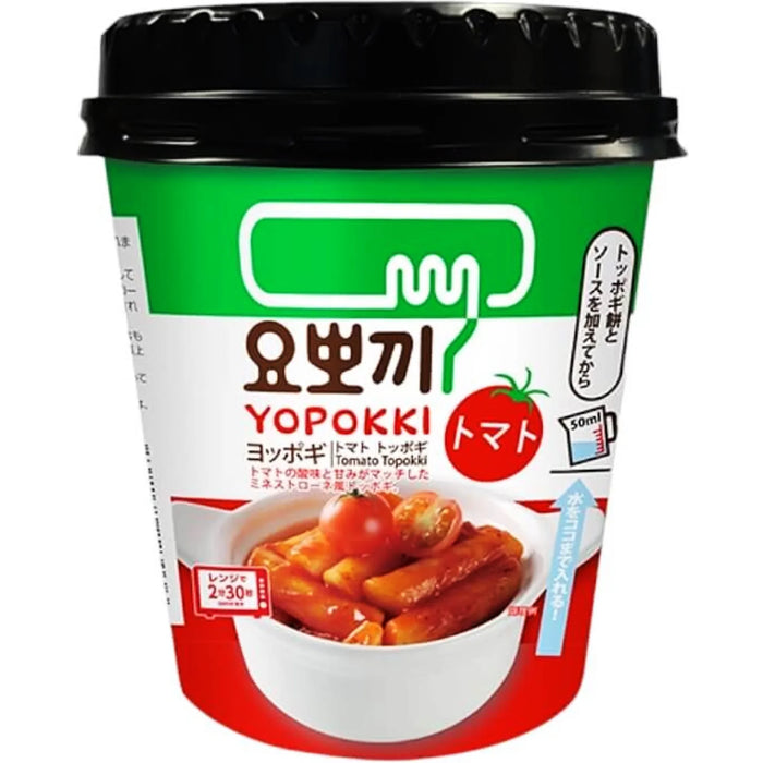 Youngpoong Yoppoki Rice Cakes Cup with Tomato 番茄味炒年糕杯 140g
