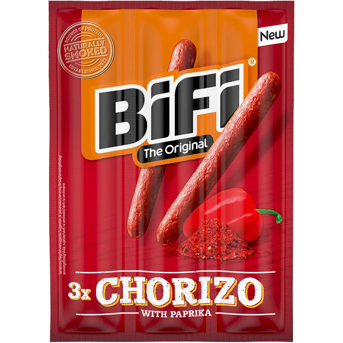 Bifi Original Flavour Chorizo with Paprika 辣味风干肠 60g