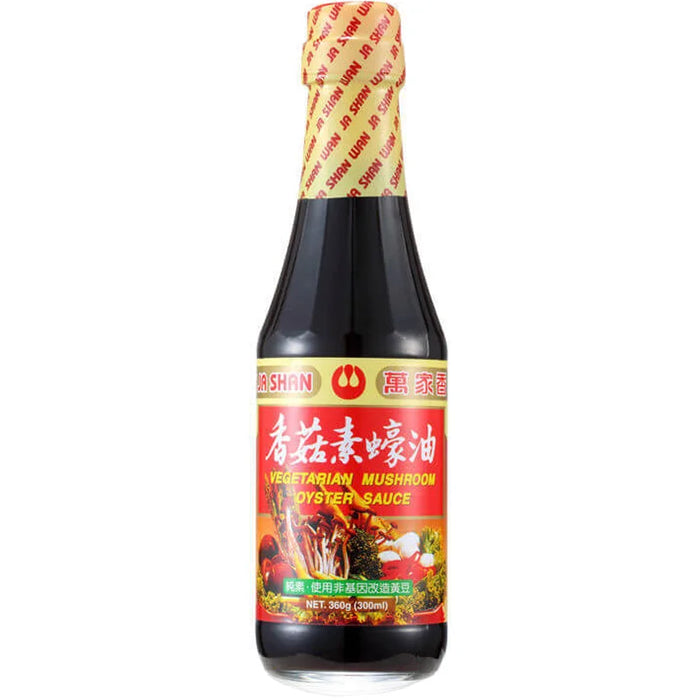 Wan Ja Shan Vegetarian Mushroom Oyster Sauce 万家香香菇素蚝油 360g