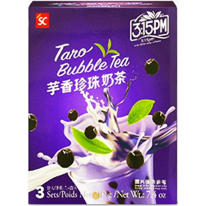 3:15 PM Taro Bubble Tea 三点一刻芋香珍珠奶茶 210g