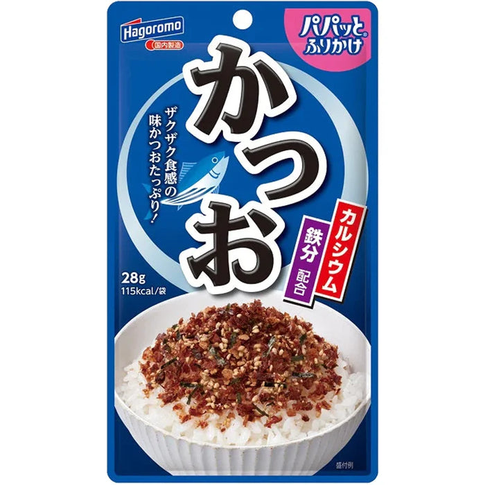 Hagoromo Furikake Rice Seasoning Bonito Flavour 朝食鲣鱼香鬆 28g