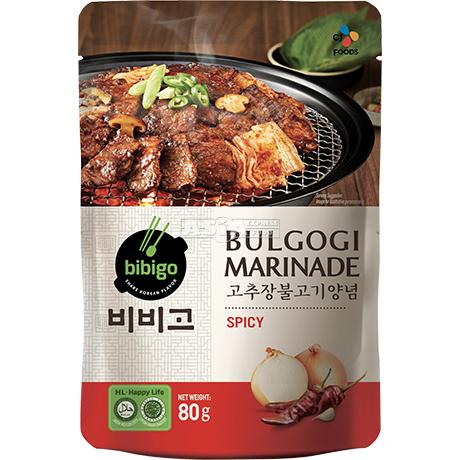Bibigo Koreansk Stark BBQ Marinad 80g
