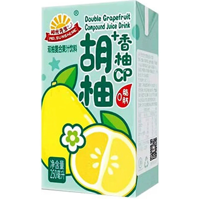 Mr Sunshine Grapefruit Juice Drink 阳光先生双柚复合果汁饮料 250ml