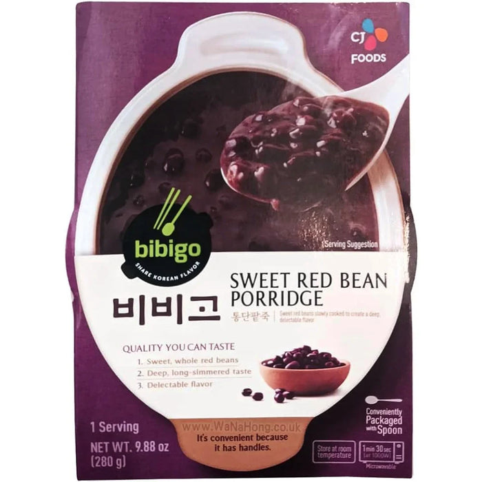 CJ Bibigo Sweet Red Bean Porridge 必品阁香甜红豆粥 280g