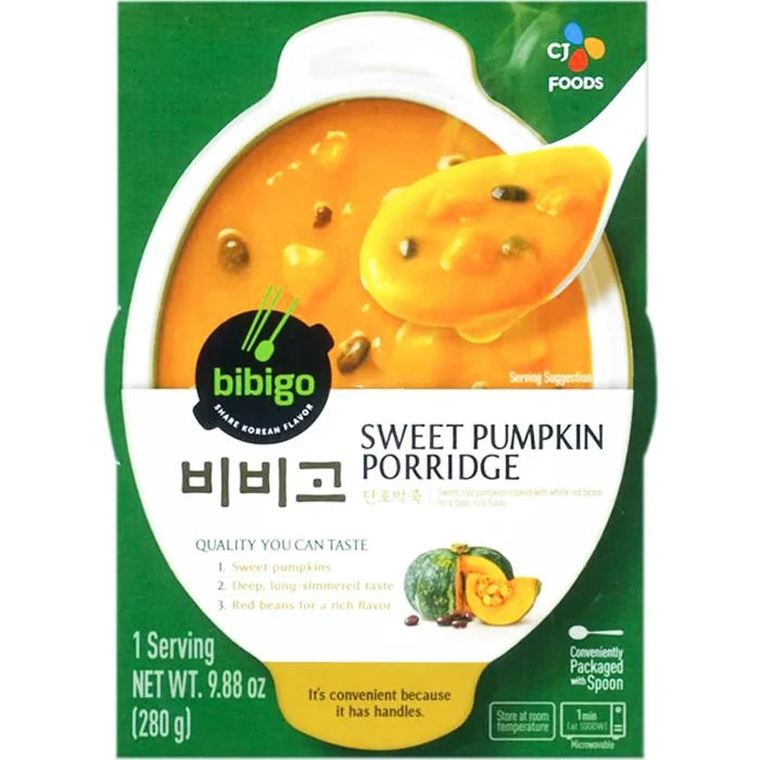 CJ Bibigo Sweet Pumpkin Porridge 必品阁香甜南瓜粥 280g