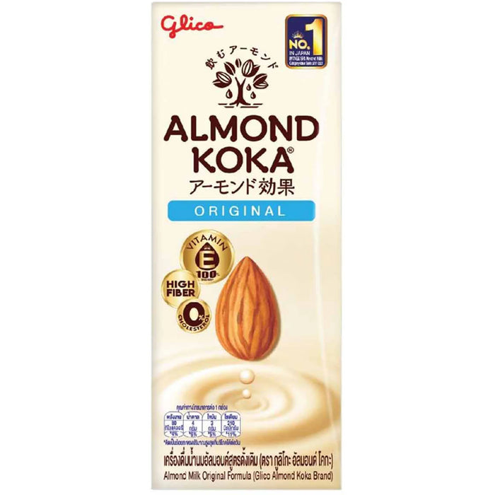 Glico Almond Koka Drink Original Flavour 格力高可可杏仁露原味 180ml
