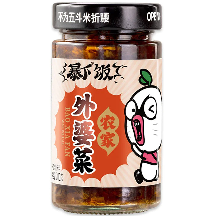 Ji Xiang Ju Grandmother's Pickled Mustard Sauce 吉香居农家外婆菜 200g
