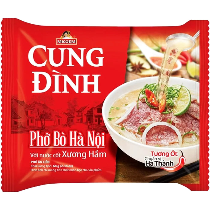 Cung Dinh Instant Rice Noodles Beef Flavour 越南牛肉味米粉 70g
