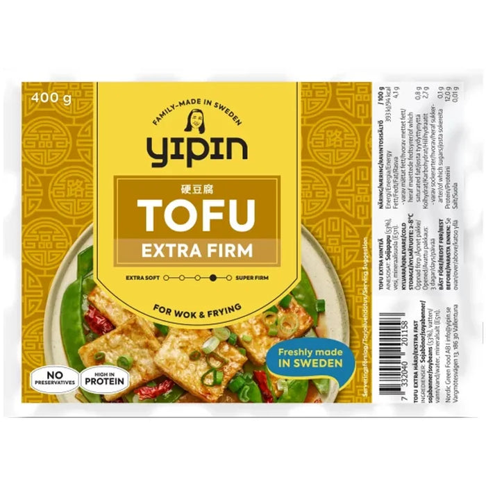 Yi-pin Extra Hard Tofu 一品超硬豆腐 400g