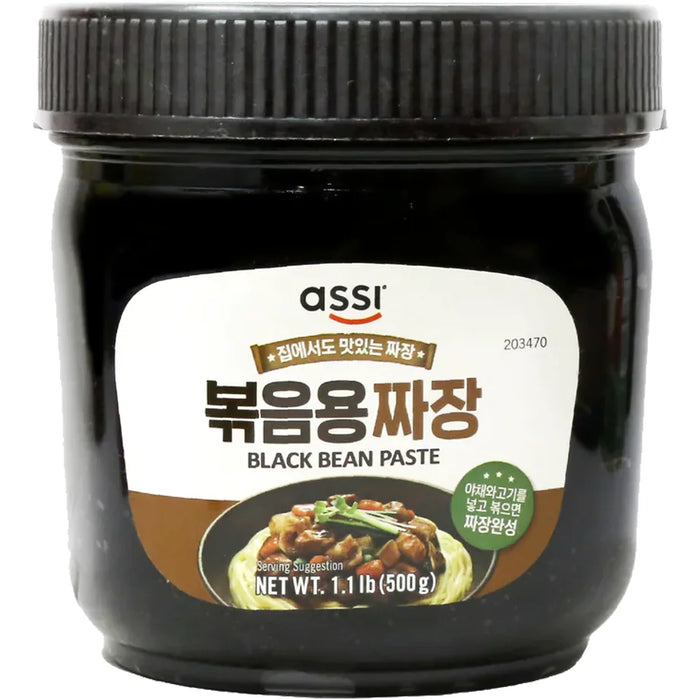 Assi Black Bean Paste (Jjajang) 韩国炸酱 500g