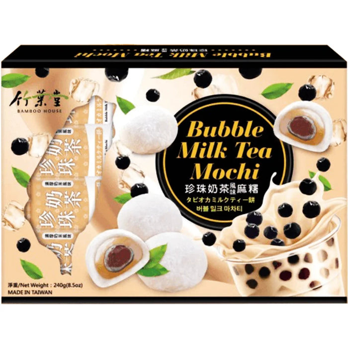 Bamboo House Bubble Milk Tea Mochi 竹叶堂珍珠奶茶风味麻糬 240g