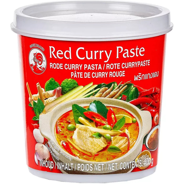Cock Brand Red Curry Paste 鸡标牌泰国红咖喱酱 400g