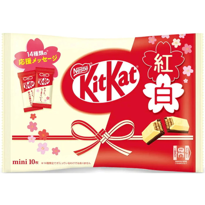 Nestle KitKat Red White Flavour 雀巢红白大赏巧克力威化饼干 116g
