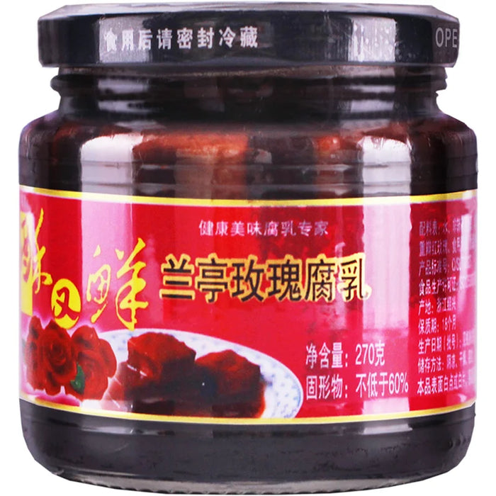 Lanting Fermented Rose Soybean Curd 兰亭玫瑰腐乳 270g