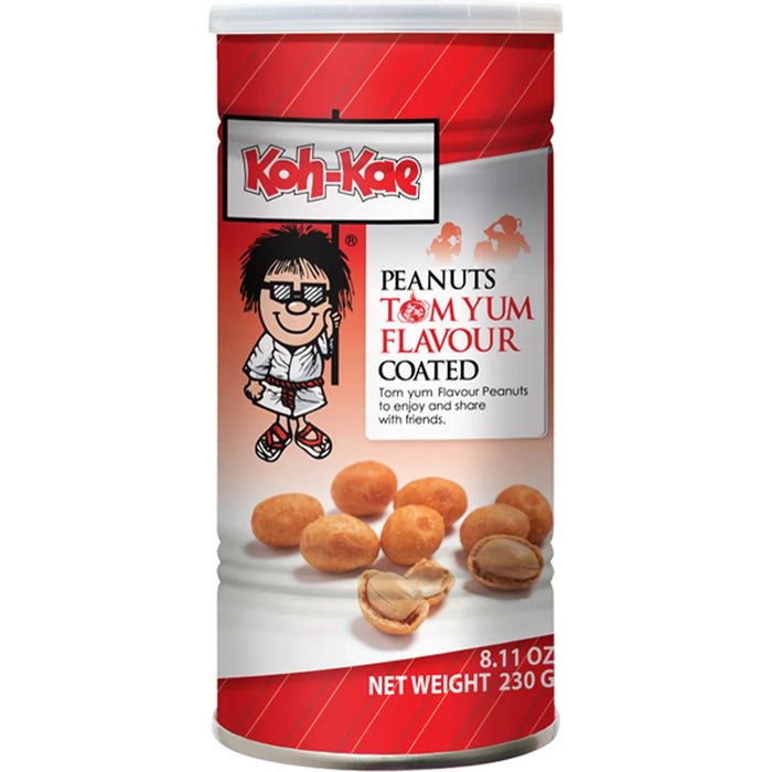 Koh-kae Peanut Tom Yum Flavour 大哥牌酸辣味花生 230g