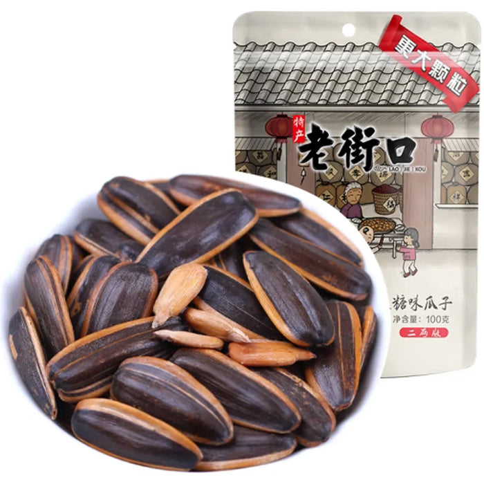 Lao Jie Kou Sunflower Seeds Caramel Flavour 老街口焦糖味瓜子 100g