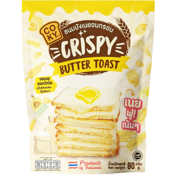 Coky Crispy Butter Toast 泰国奶油酥脆薄饼 80g