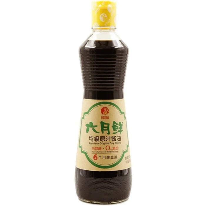LYX Premium original soy sauce 六月鲜特级原汁酱油 500ML