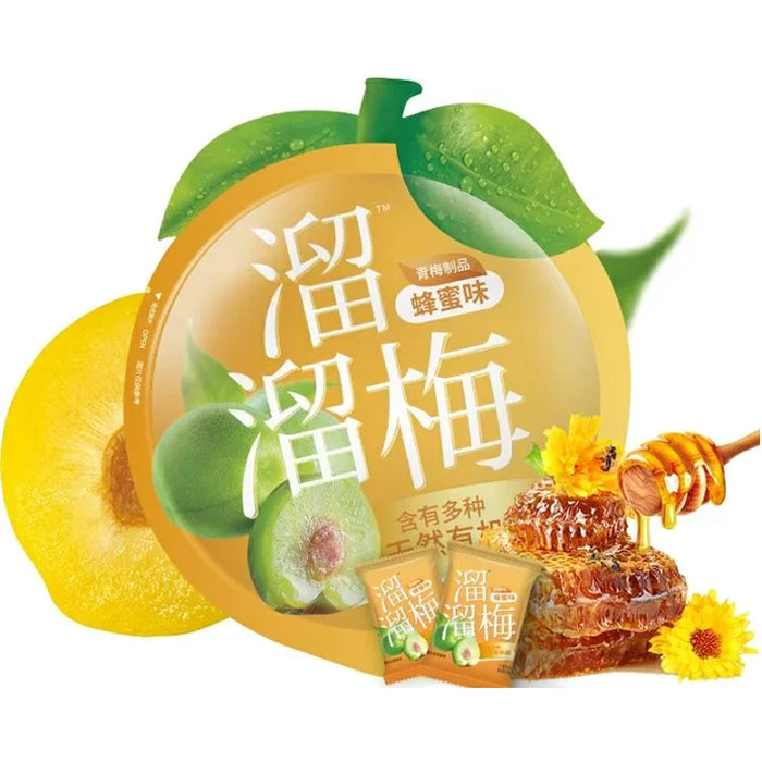 LiuLiuMei Green Plum Candy Honey Flavour 溜溜梅蜂蜜味 60g