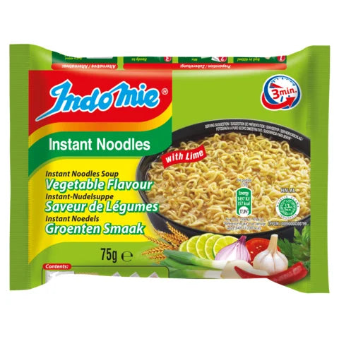 Indomie Instant Noodles Vegetable Flavour 印尼蔬菜面 75g
