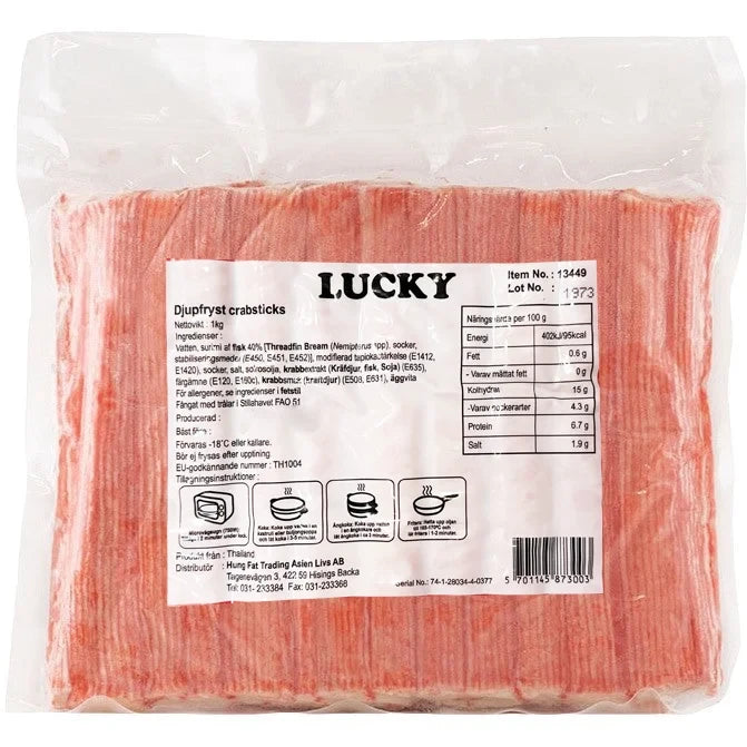 Lucky Surimi Sticks 寿司蟹肉棒 1kg