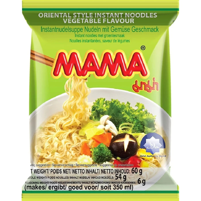 Mama Vegetable Flavour Instant Noodles 妈妈牌蔬菜面 60g