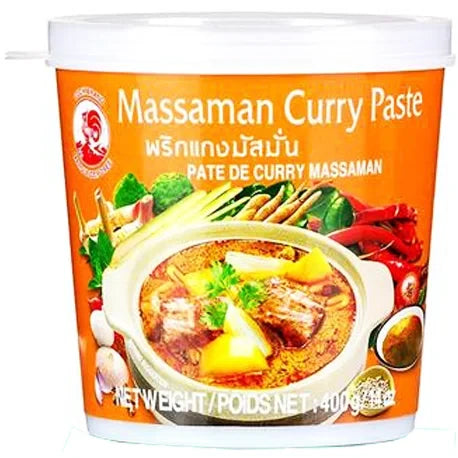 Cock Brand Massaman Curry Paste 鸡标牌玛莎曼咖喱酱 400g