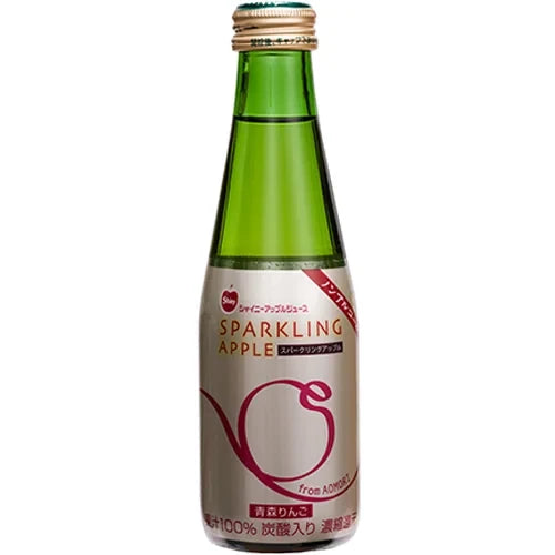 Shiny Aomori Sparkling Apple Drink 日本苹果碳水饮料 200ml