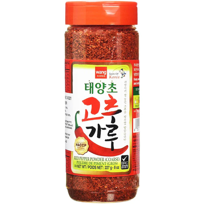 Wang Brand Red Pepper Powder (Gochugaru) 王牌韩国辣椒粉 227g