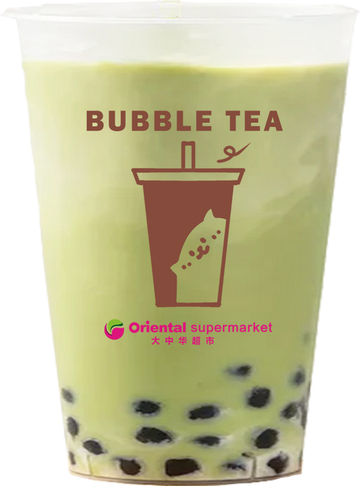 Freshly Made Japanese Matcha Green Tea Bubble Milk Tea 日式抹茶珍珠奶茶 (当日现做) ca 450g