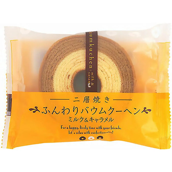 Taiyo Bamkuchen Milk & Caramel Flavor 日本牛奶焦糖蛋糕 75g