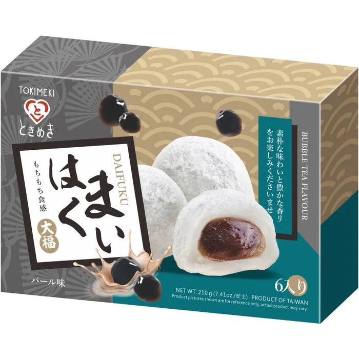 Tokimeki Daifuku Mochi Bubble Tea Flavour 珍珠奶茶味大福 210g