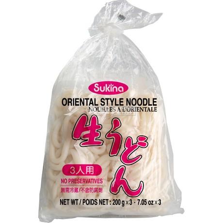 "Sukina" Oriental Style Noodles (Udon) 东方乌冬面 600g