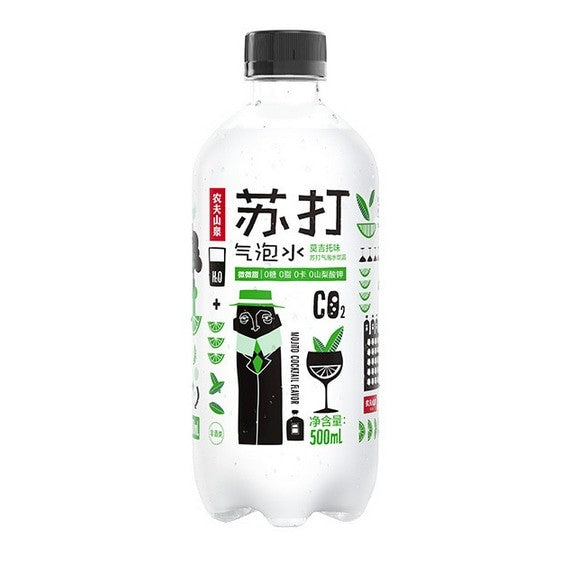 Nongfu Spring Sparkling Water Mojito Flavour 农夫山泉气泡水莫吉托味 500ml
