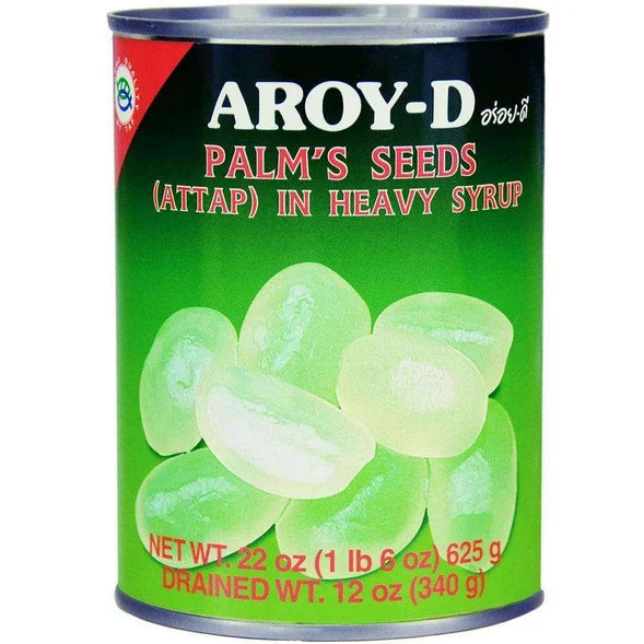 Aroy-D Palm´s Seeds in Heavy Syrup 甜棕榈果罐头 625g