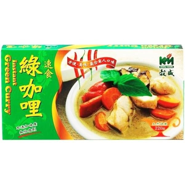 Koku Mori Instant Green Curry 毂盛速食绿咖喱 220g