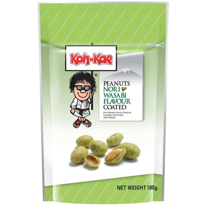 "Koh Kae" Peanuts Nori Wasabi Flavour Coated 泰国芥末花生 180g